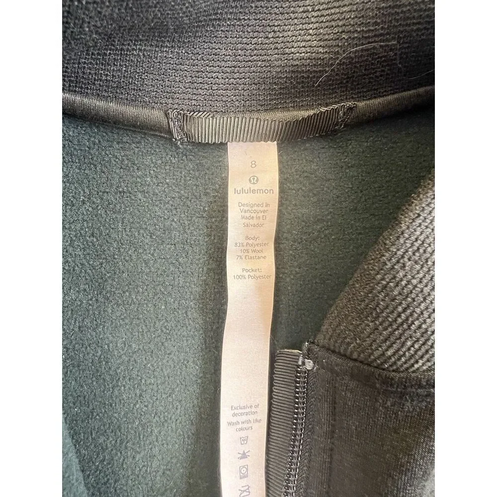 Lululemon‎ Take A Stroll Jacket Dark Olive Green Womens Size 8
